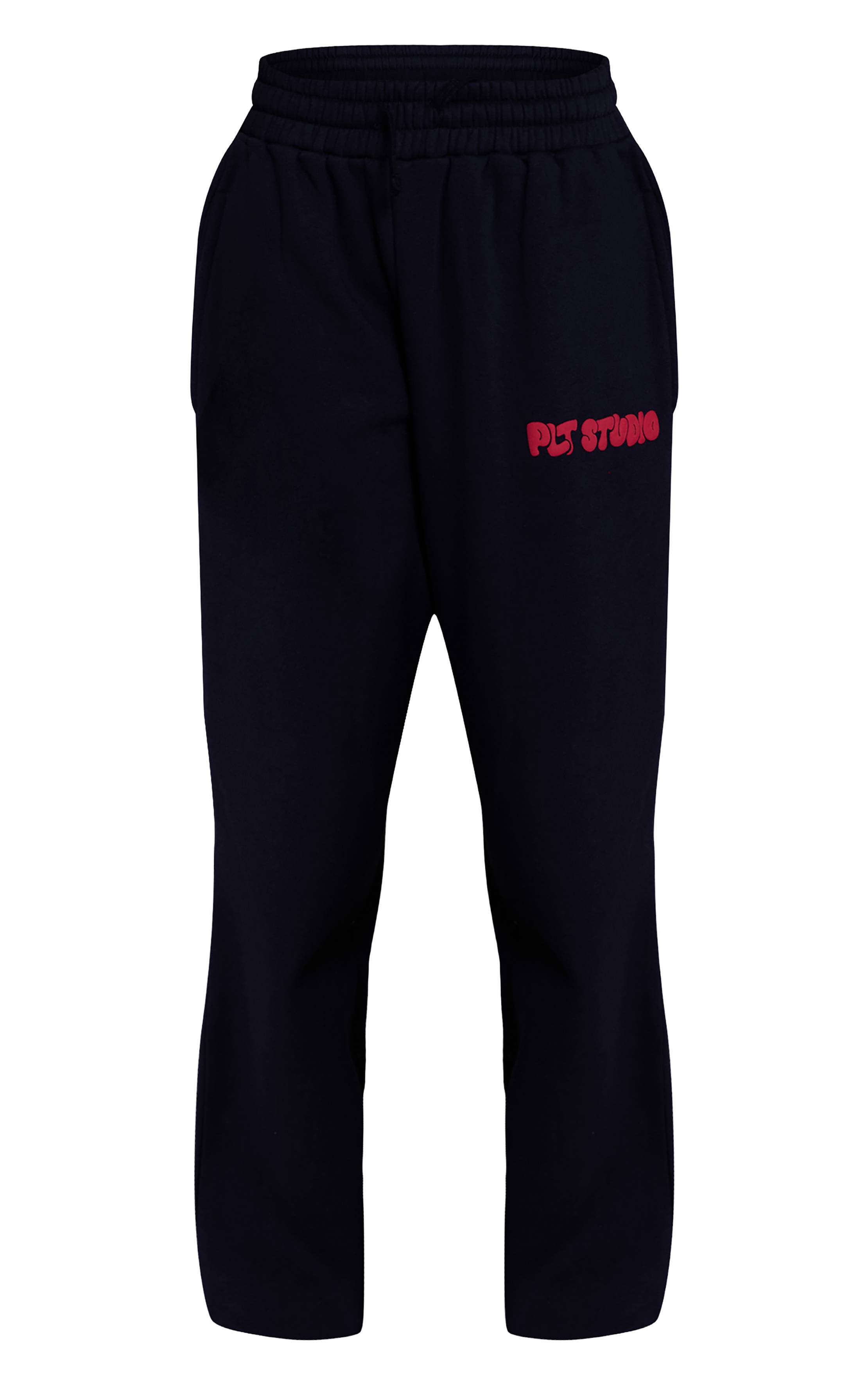 Bleu Marine Jogging À Chevilles Resserrées Imprimé Plt Studio