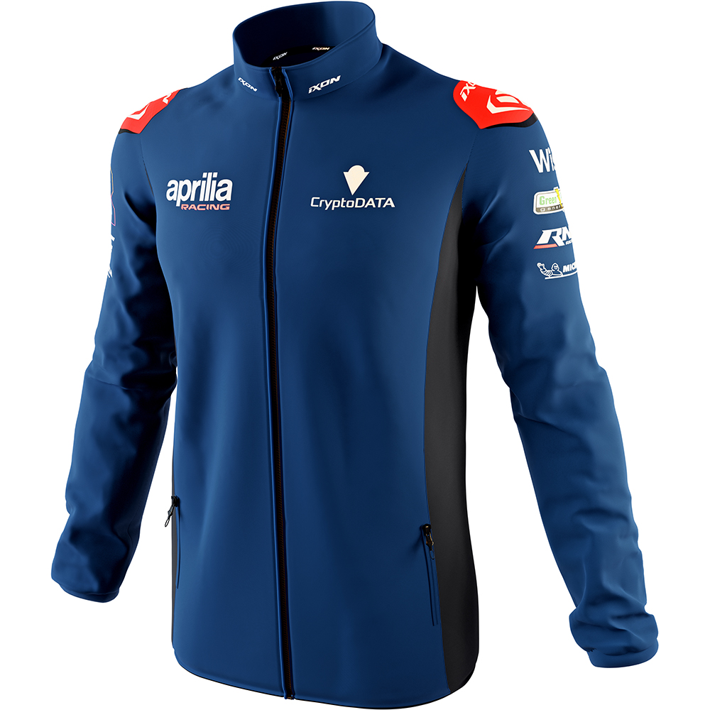 Ixon - Sweat zippé RNF Racing 23 Navy / Noir