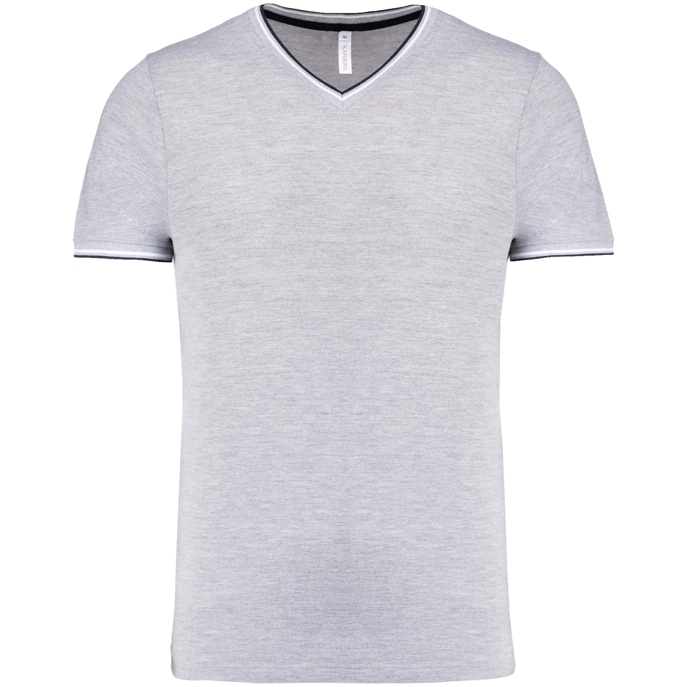 Kariban K374 - T-shirt maille piquée col V homme