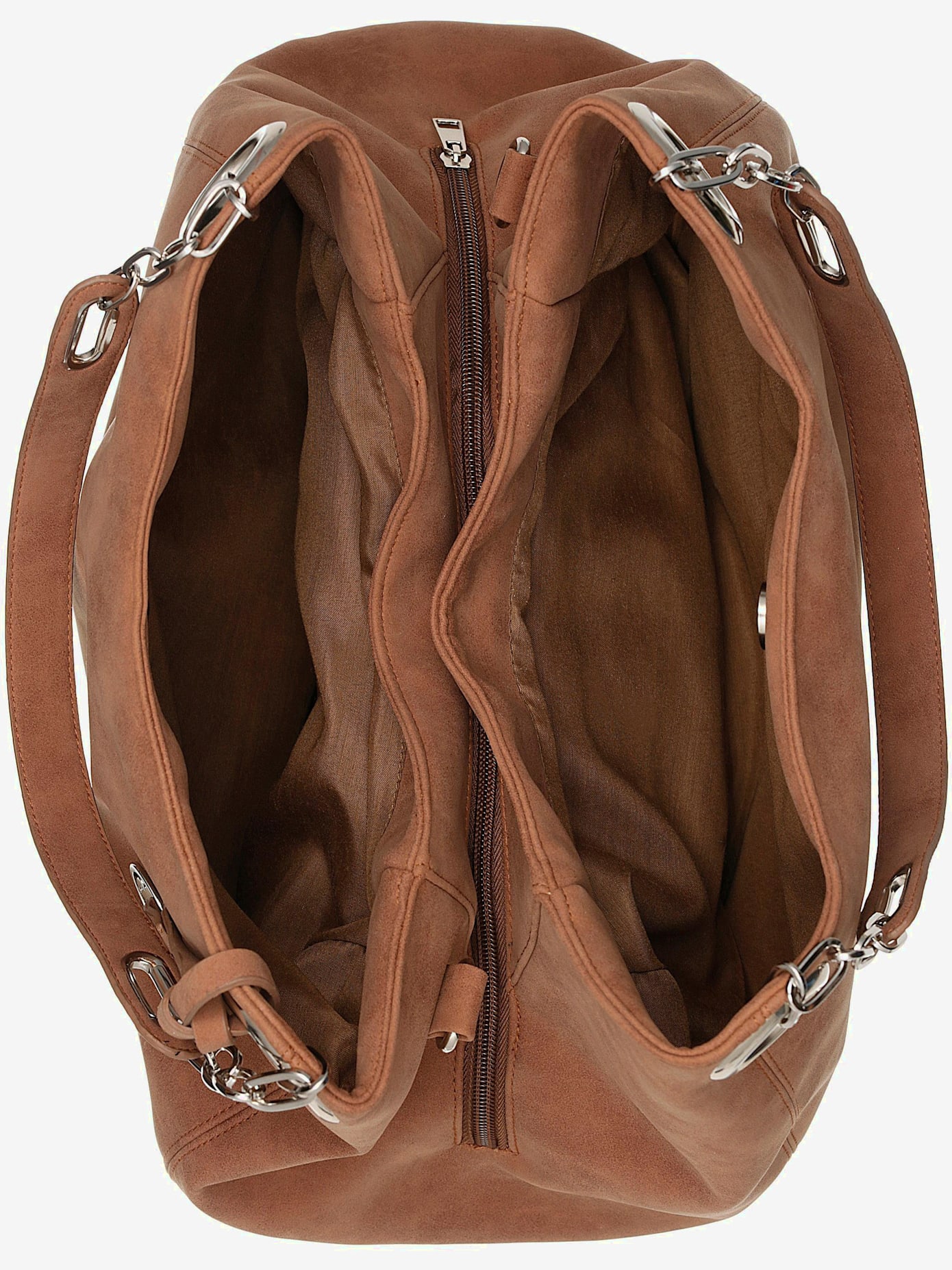 Sac à poignées matière synthétique chic