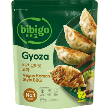 Bibigo Gyoza Vegan Korean Style BBQ 300 g
