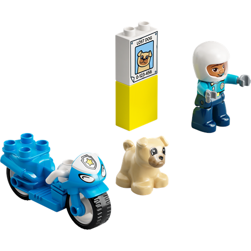 LEGO Duplo Politimotorcykel - 10967