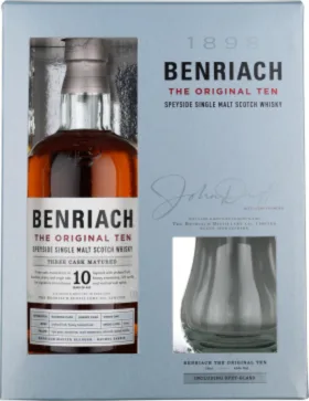 BENRIACH 10 YEARS THE ORIGINAL TEN GIFTSET 70CL