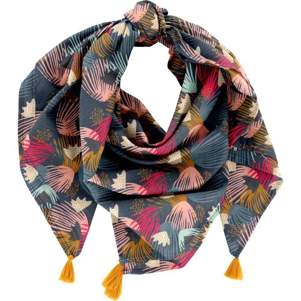 Foulard Pompon Feu D'artifice