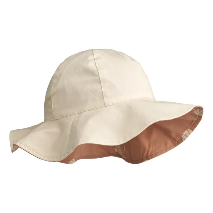 Liewood Chapeau Réversible Amelia Coton Bio | Rose pêche