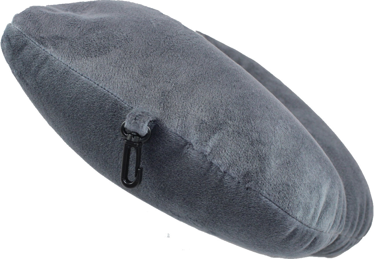 Cuddlebug 2in1 Reisekissen grau