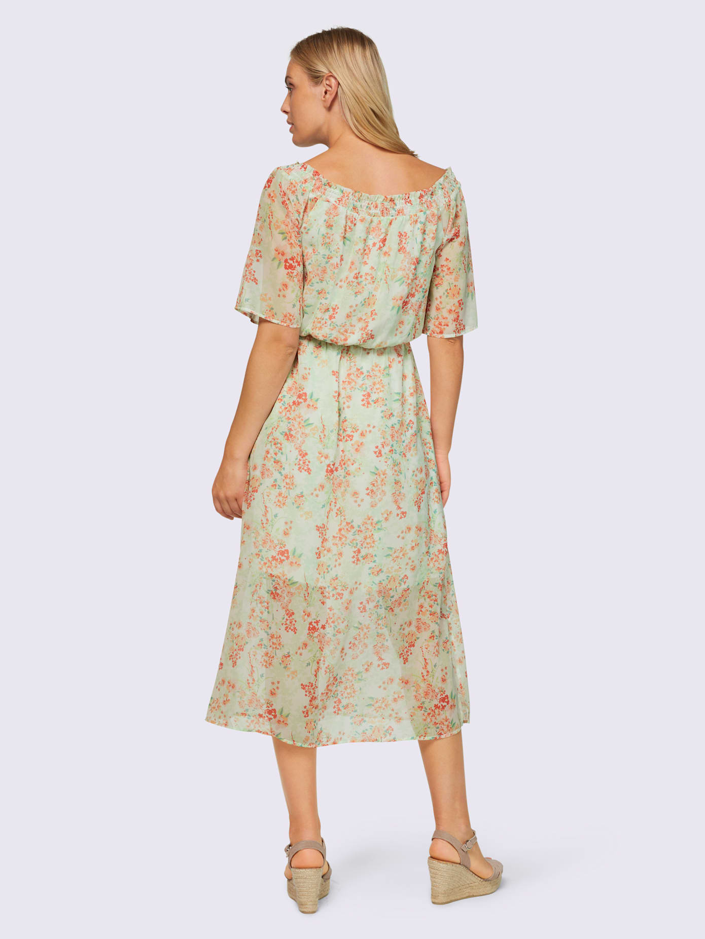 Robe imprimée qualité tissée
