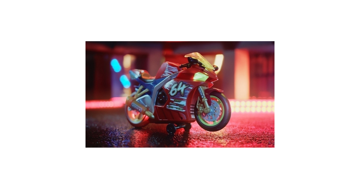 NikkoRoad Rippers - Wheelie Bikes: Nitro Race Bike Speelgoedvoertuig