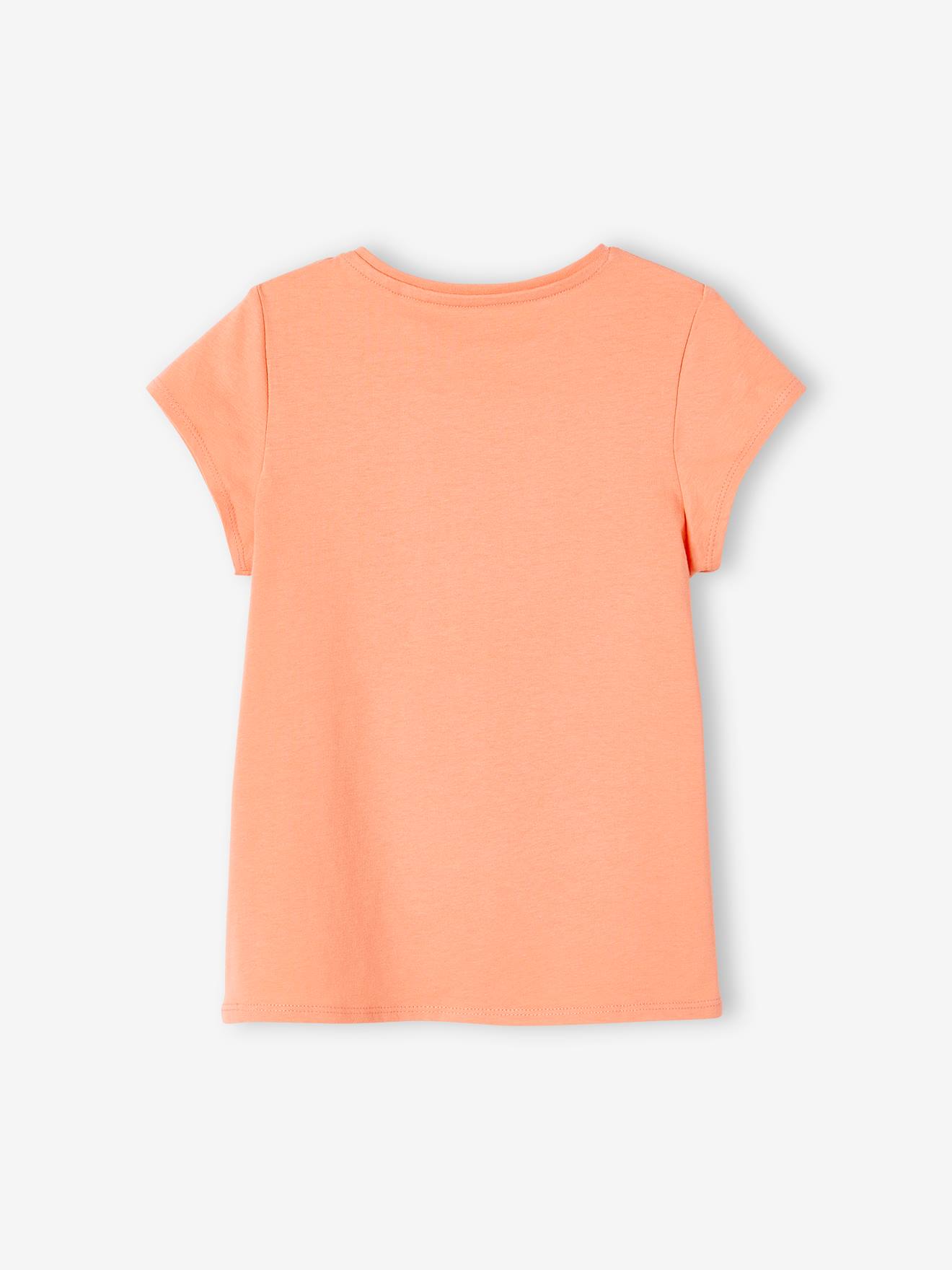 Camiseta com mensagem, para menina, verde pinho