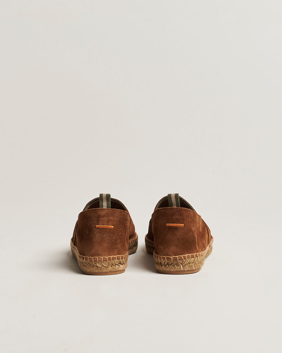 Castañer Pablo Casual Suede Espadrilles Cuero