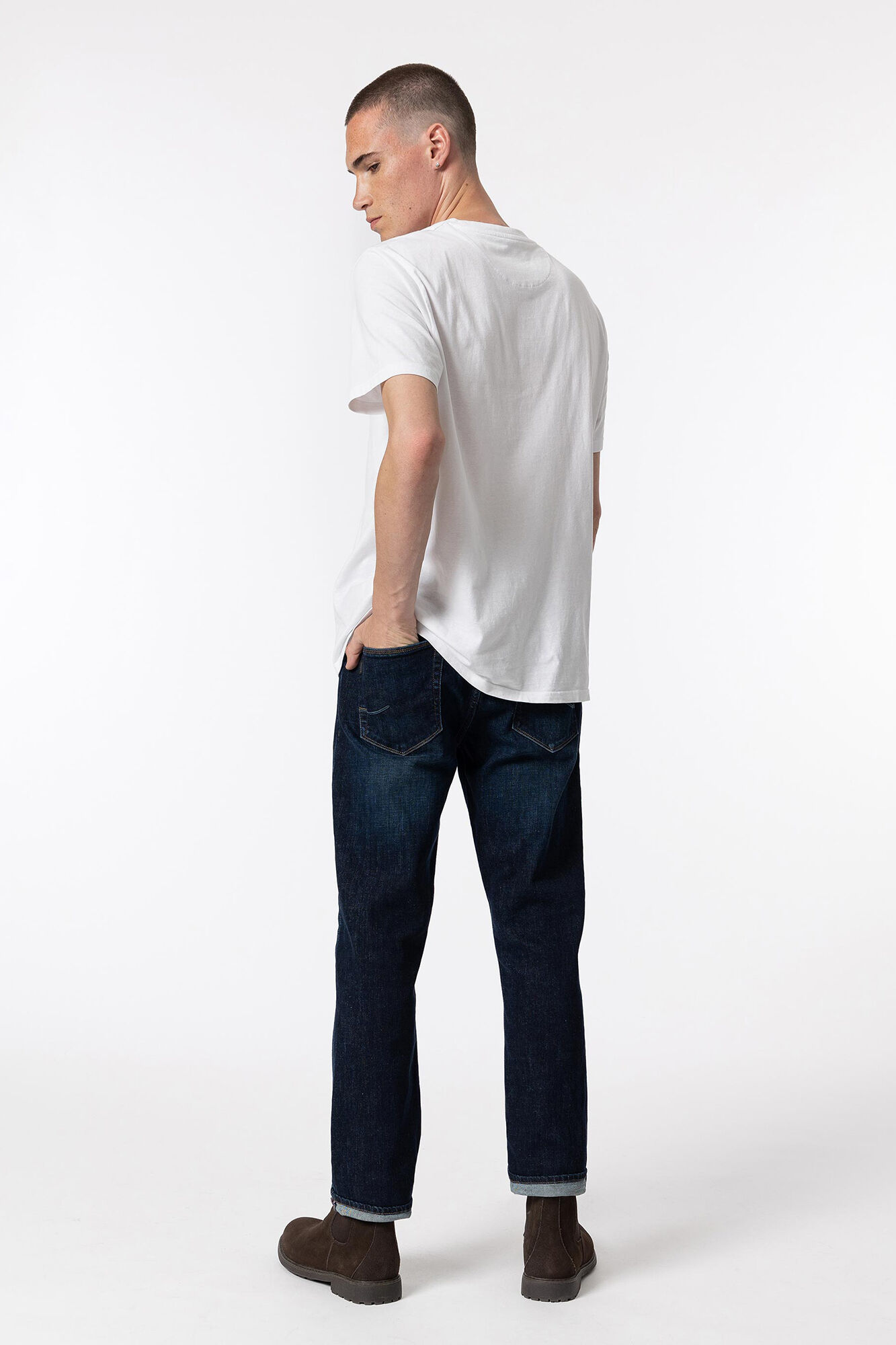 Calça jeans Leo Comfort Fit com cinto