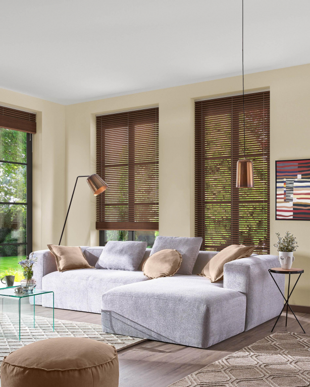 Kave Home Blok 3-zits bank met chaise longue rechts grijs corduroy
