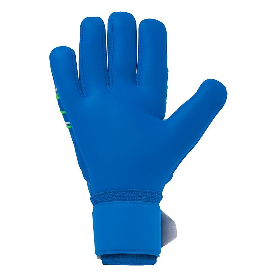 Uhlsport Gants de Gardien Aquasoft HN - Bleu/Vert/Blanc
