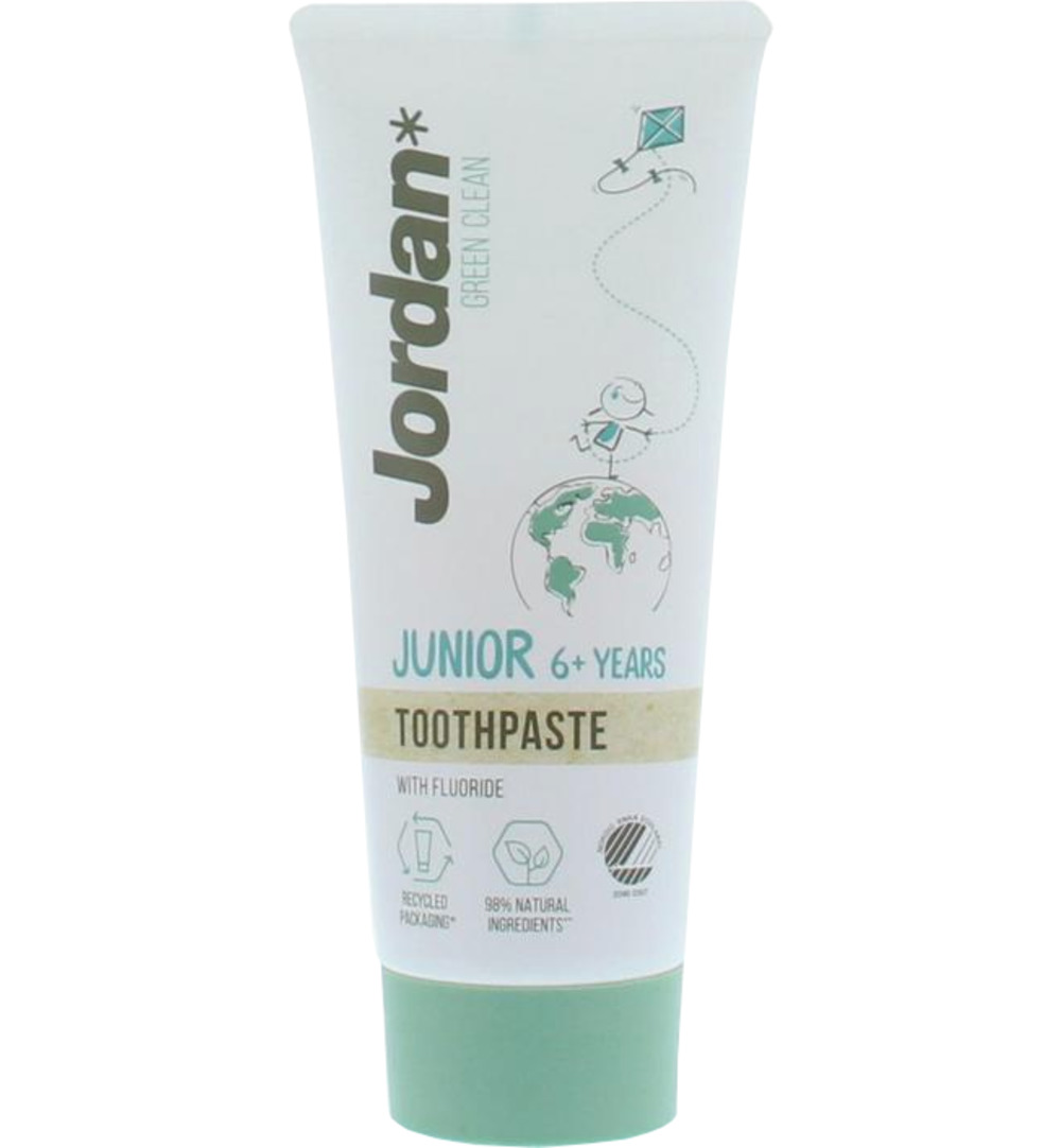 15x Jordan Tandpastagreen Clean Junior 6+ (50 ml)