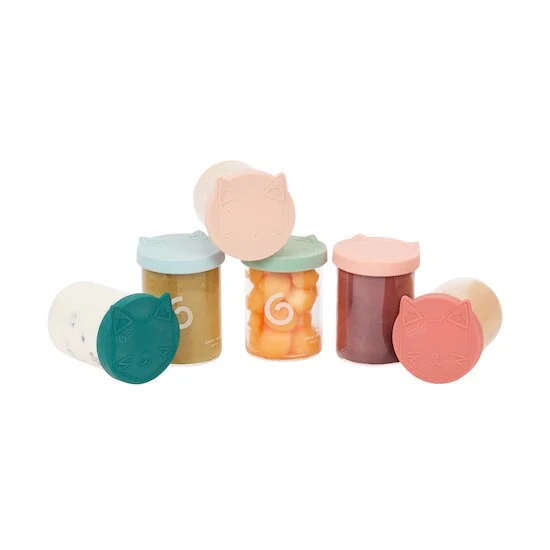 Pots conservation en verre ISY BOWLS   6 x 250ml   de               Babymoov