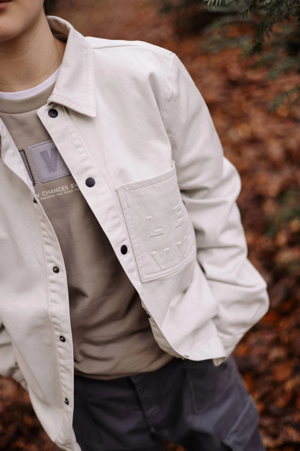 LEVV sweater taupe
