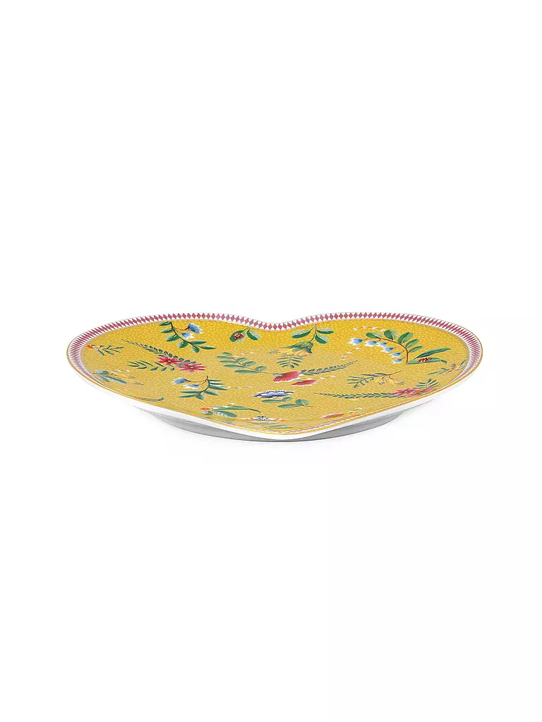 PIP STUDIO Herz Platten Set 2er LA MAJORELLE 21,5cm Gelb gelb