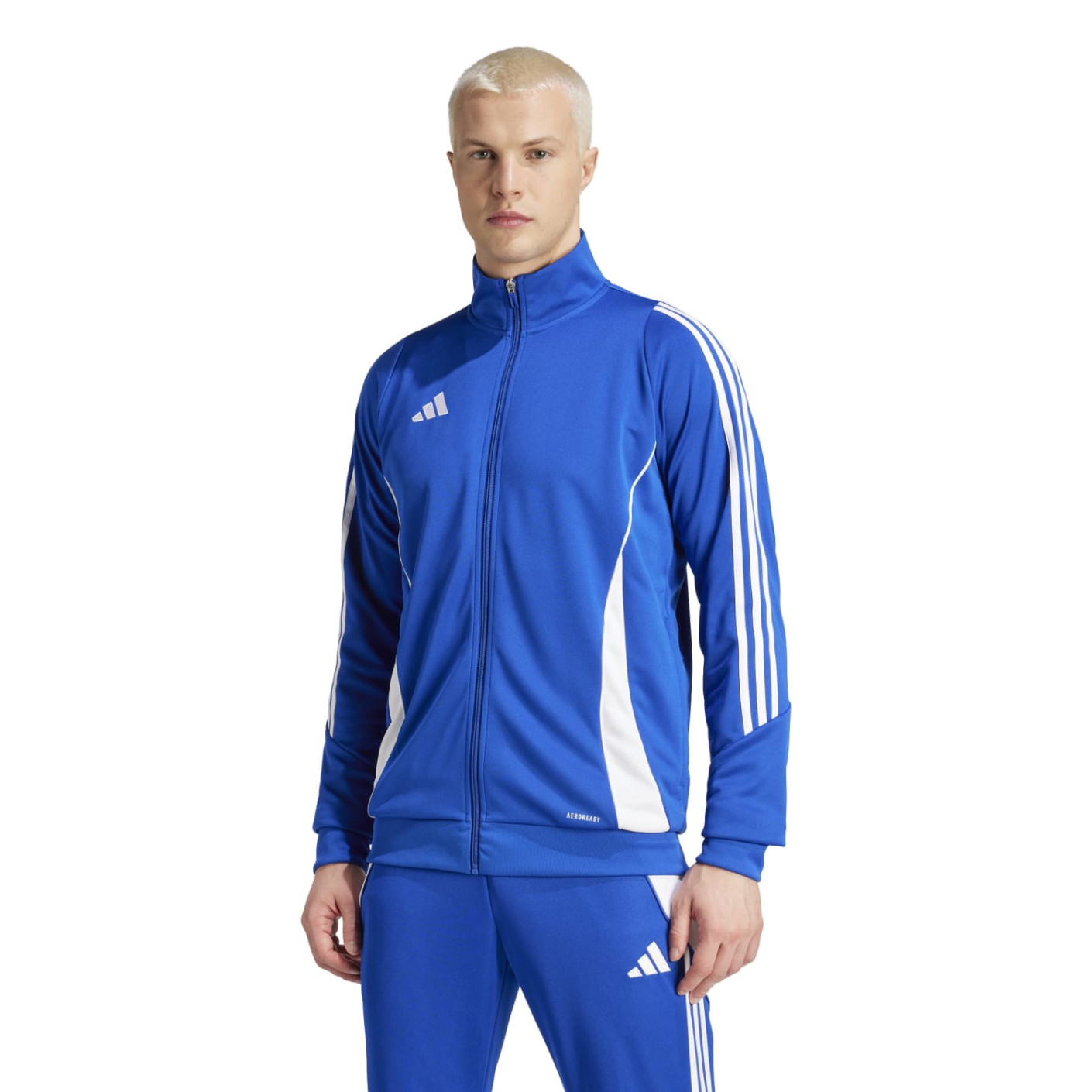 Adidas Tiro 24 Trainingsjack Blauw Wit