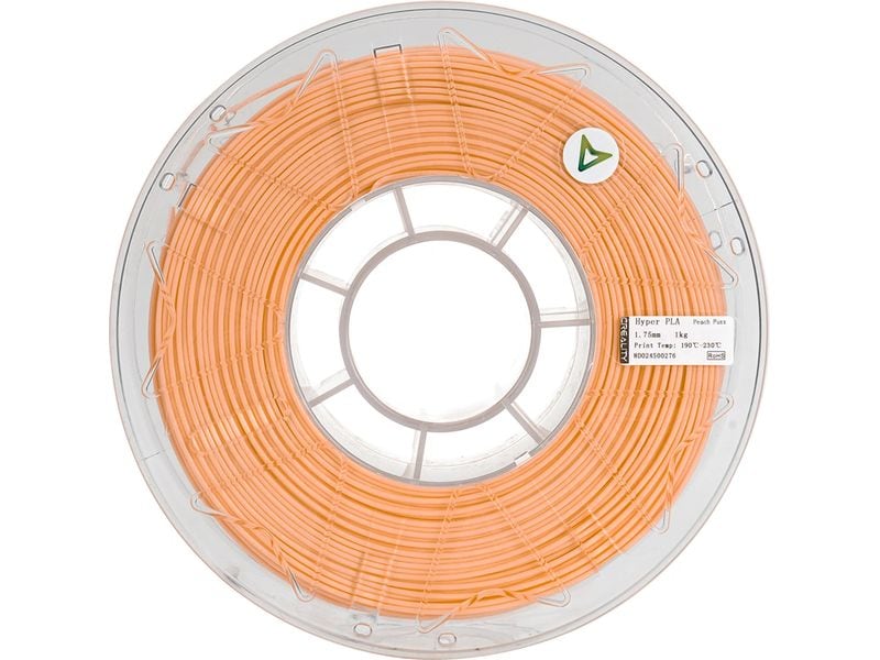 Creality Filament PLA Hyper RFID Pfirsich 1.75 mm 1 kg Erkennung für Materialstand Überwachung