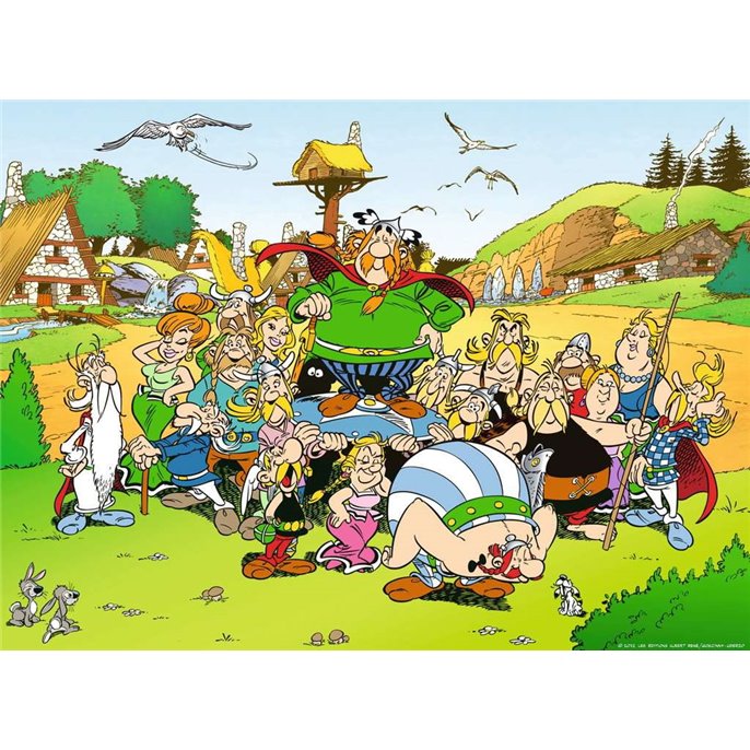 Puzzle : 500 pièces - Astérix au village