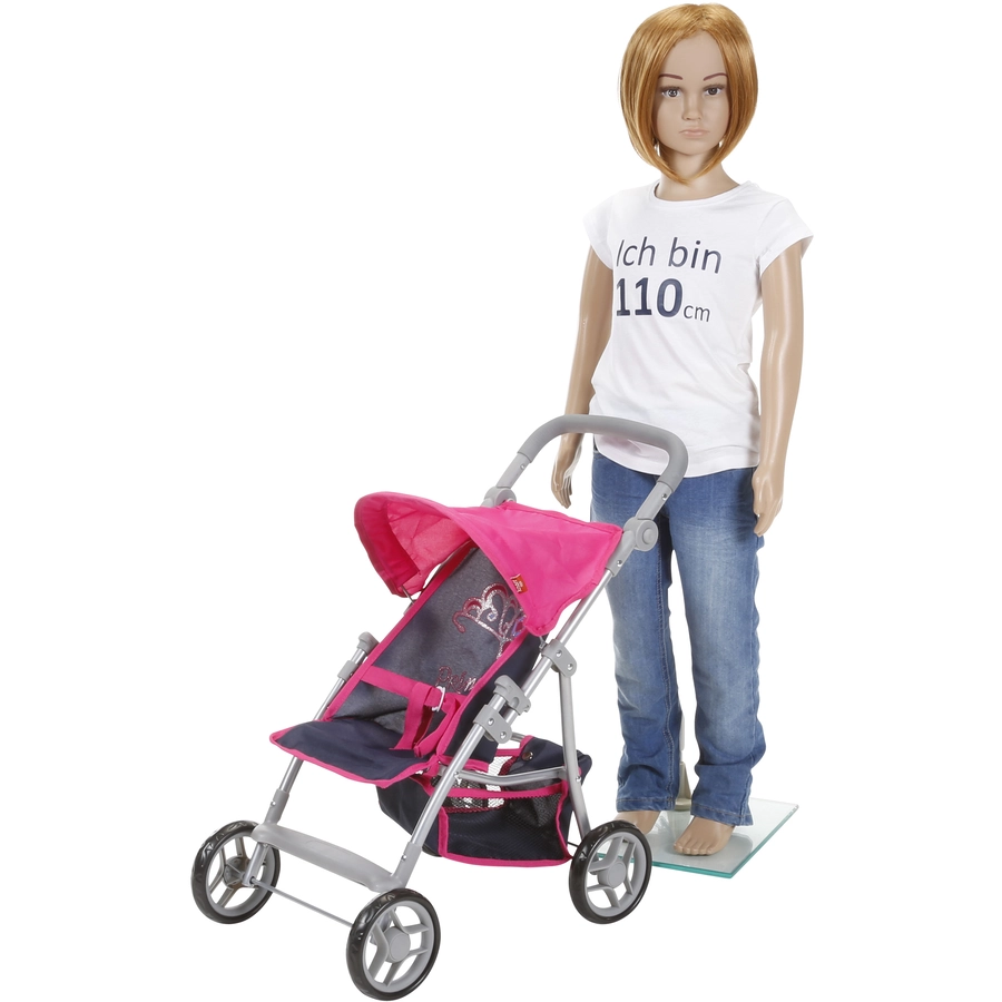 knorr toys® Puppenbuggy Liba - diadem blau