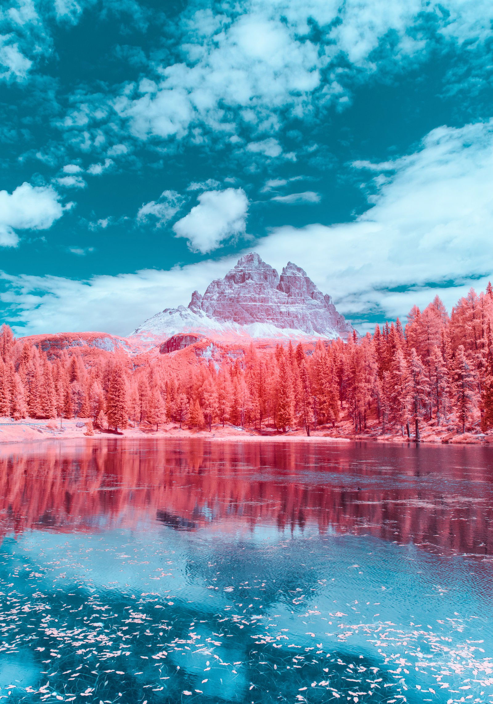 Infrared Dolomites I by Paolo Pettigiani - Limited Edition. Edition of: 150. Signed.