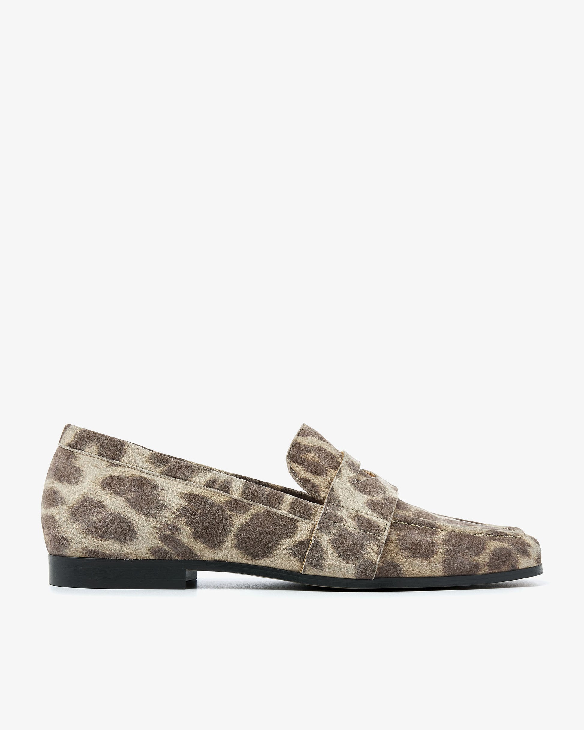 VIA VAI luipaardprint dames loafers Chiara Sage