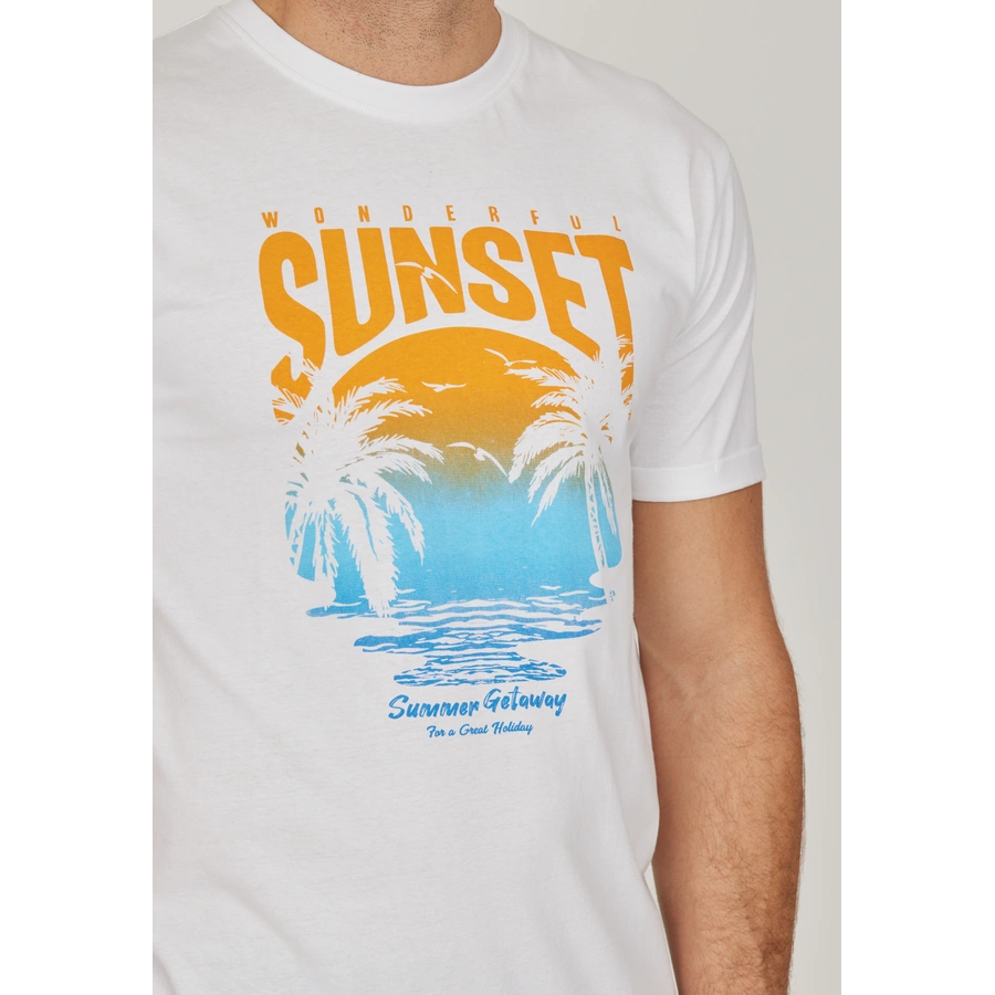 Cruz T-Shirt Nicky 1002 White