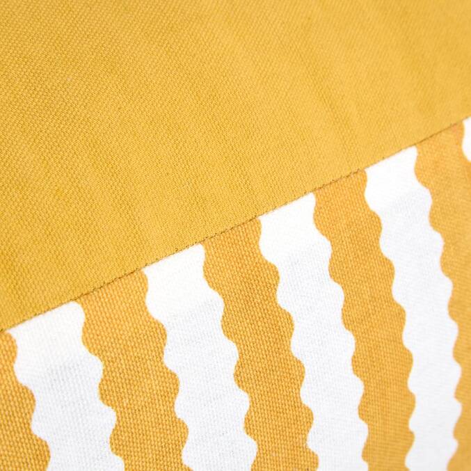 Coussin de sol d'extérieur rectangulaire POOLSIDE Jaune