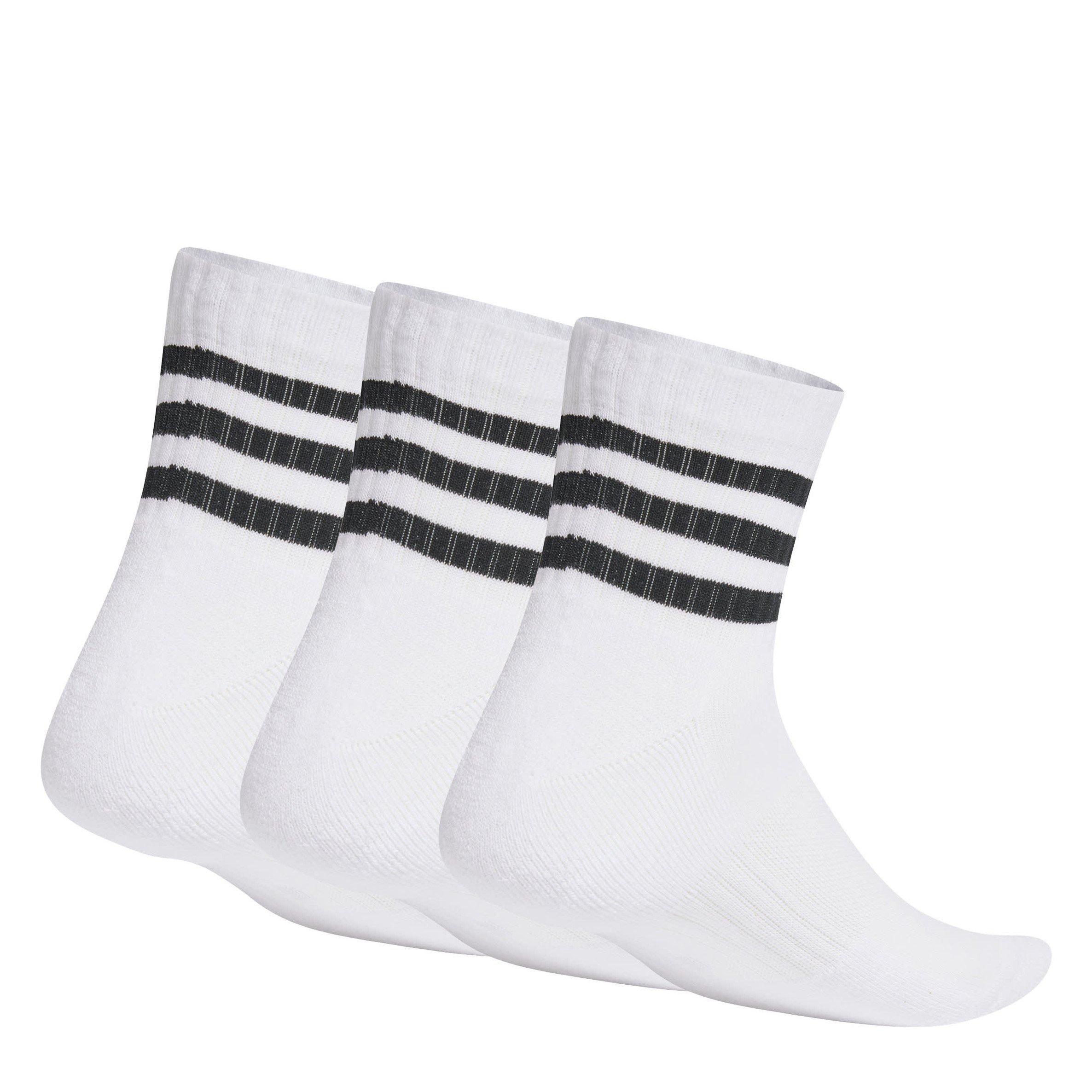 adidas 3 Stripe Quarter Sock 3 Pack