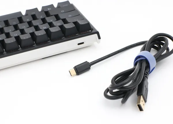 Ducky One 2 Mini RGB, Mini, Ledningsført, USB, Mekanisk, RGB LED, Sort