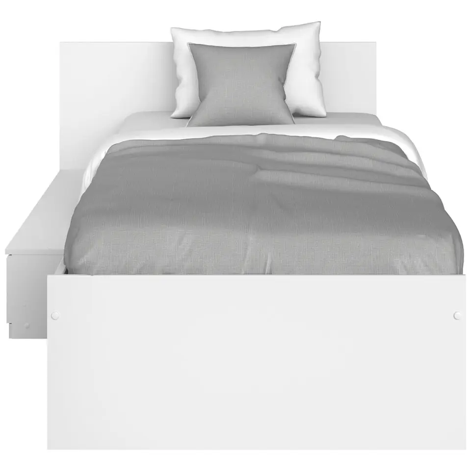 Bed Timo - wit - 90x200 cm