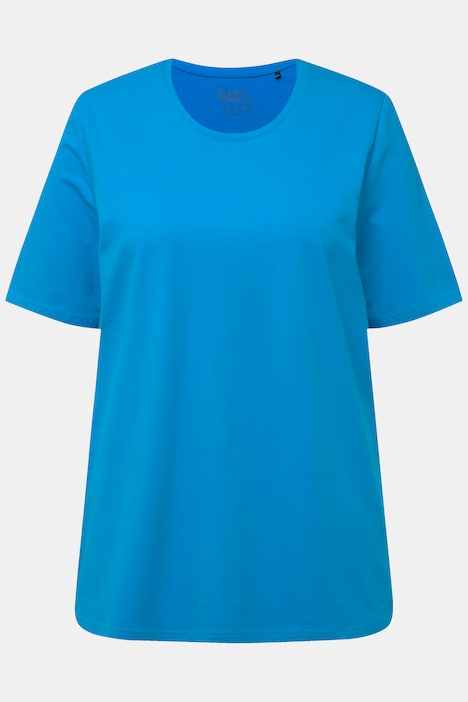 T-Shirt, A-Linie, Rundhalsausschnitt, Halbarm