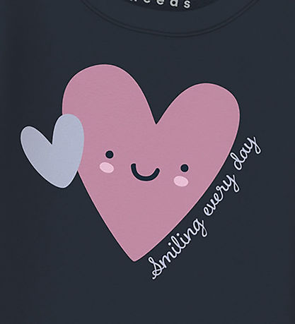 Name It Bluse - NbfVubie - Dark Sapphire/Heart