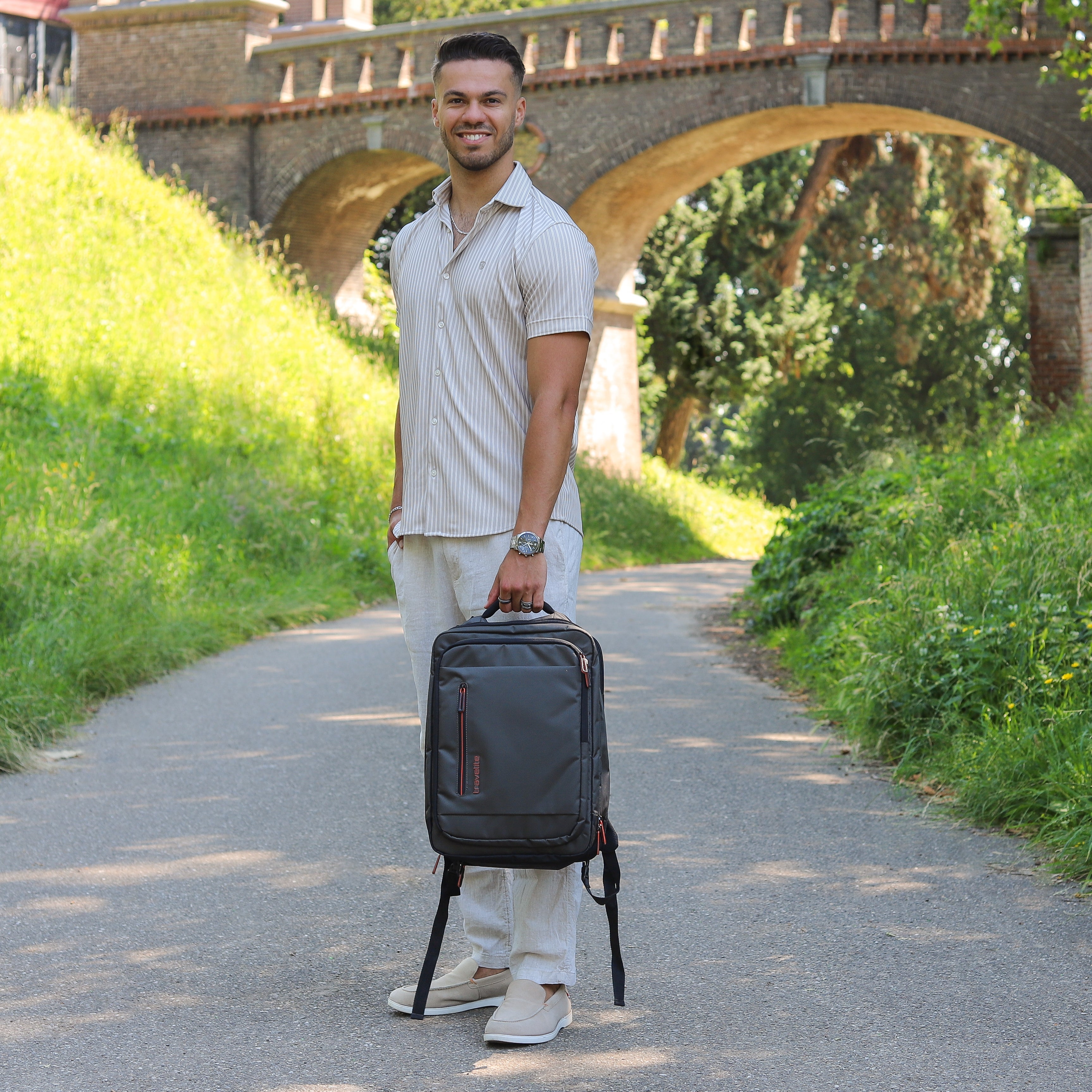 Crosslite Rugzak/Boarding Bag L nature Nature