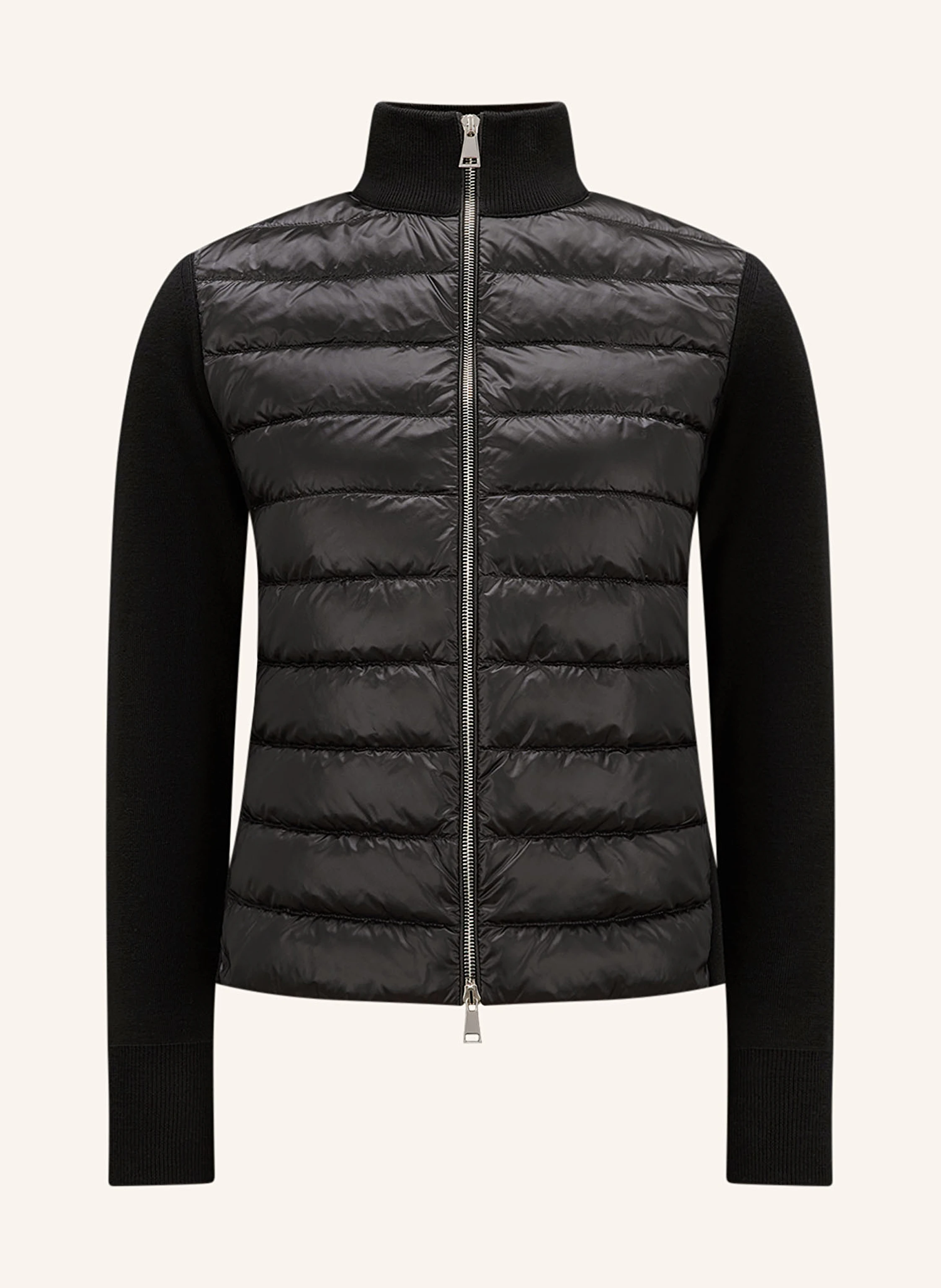 MONCLER Daunenjacke im Materialmix