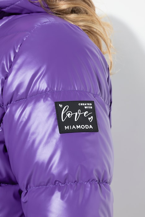 Steppjacke, Kapuze, 2-Wege-Zipper