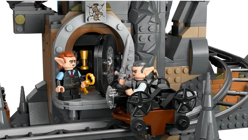 (4801-tlg. Set) Harry Potter Klemmbausteine Spielzeug Sammler Edition Modell Bausatz (76417) Lizenziert - Gringotts Zaubererbank