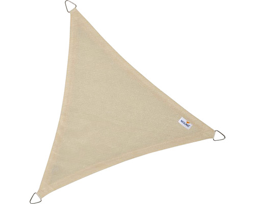 Zonneschermdoek driehoekig Coolfit off-white 360x360x360 cm