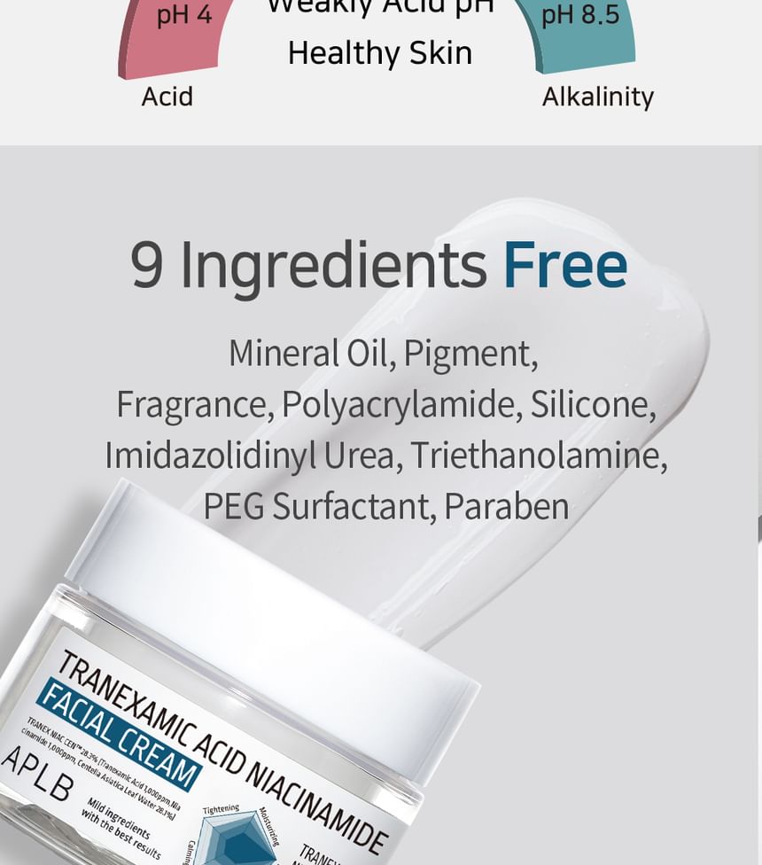 APLB - Tranexaminezuur Niacinamide Gezichtscrème Set