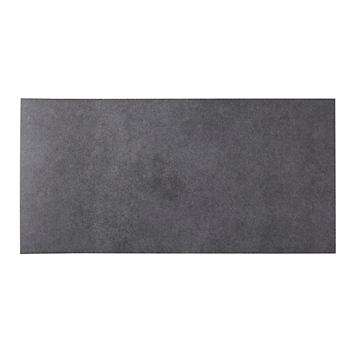Carrelage sol anthracite 30,7 x 61,7 cm Konkrete