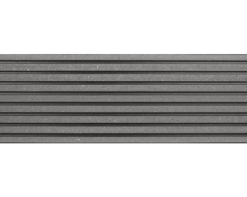 Konsta WPC terrasplanken Futura holle kamerprofiel geborsteld 26x145 mm (verkoop per meter van 1,00 m tot max. 6,00 m) grijsbruin