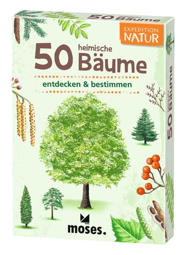 Kartenset - 50 HEIMISCHE BÄUME – entdecken & bestimmen
