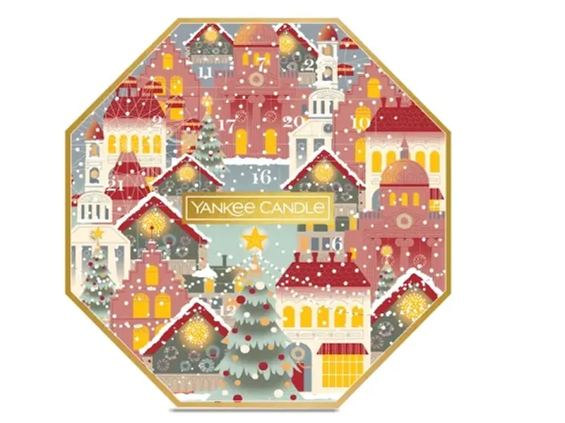 Yankee Candle Julekalender 8 kantet - 24 stk