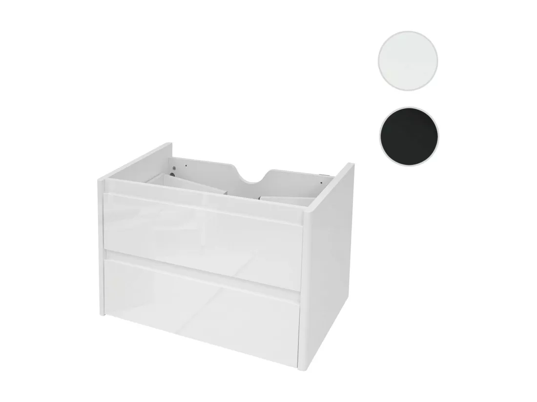 Meuble sous-lavabo MCW-B19, blanc