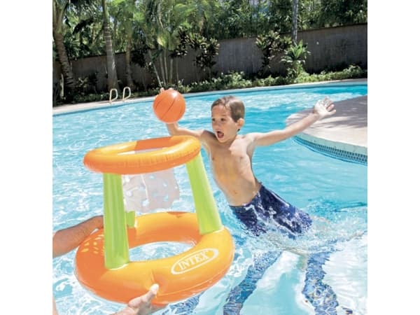 Intex Floating Hoops, Basketballspillsett, 3 år, Oppblåsbart, Flerfarget