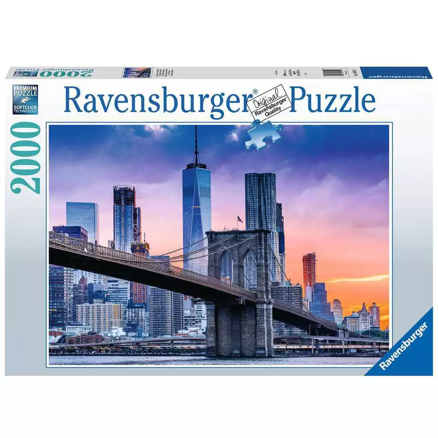 Ravensburger Von Brooklyn nach Manhatten bunt