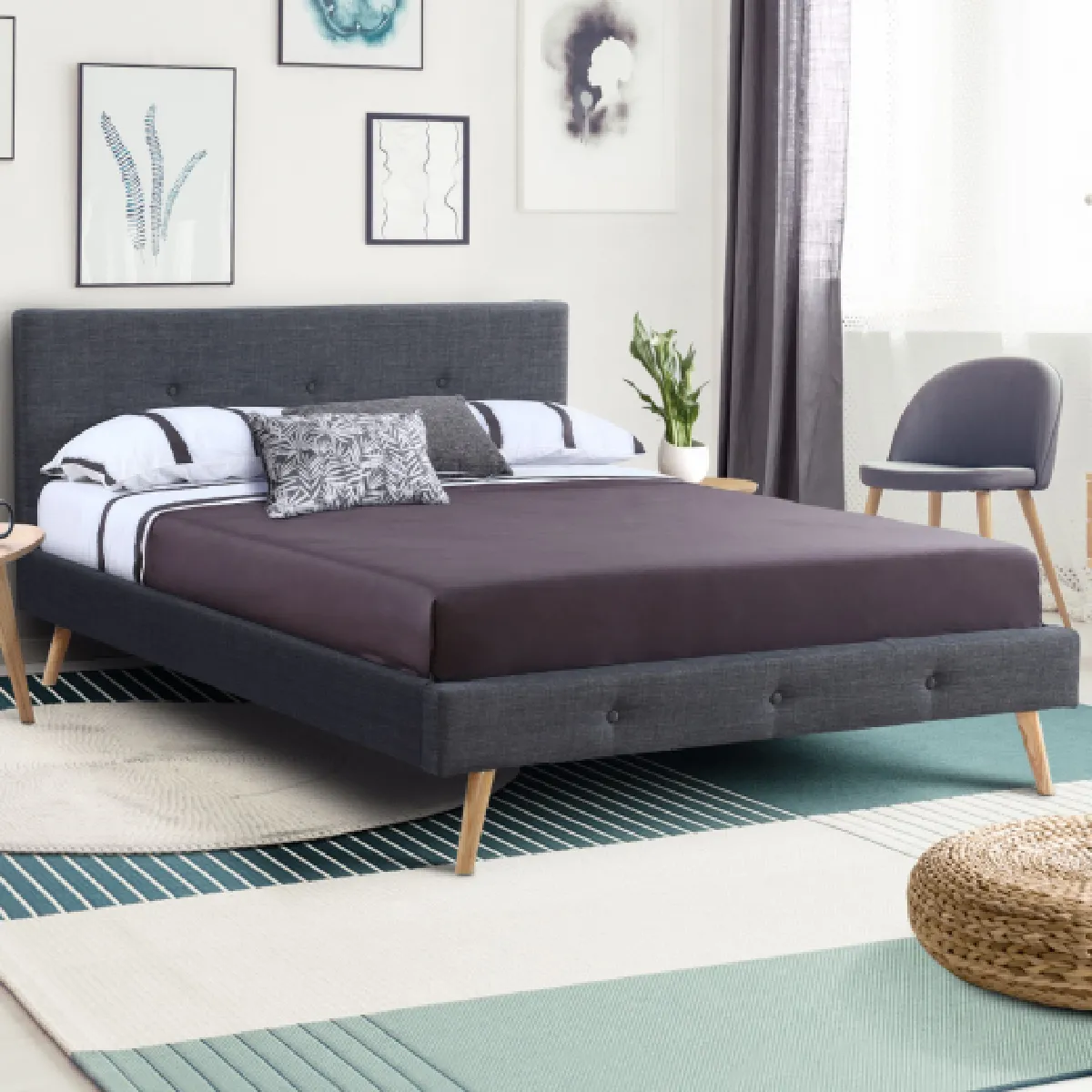 Idmarket Oslo Scandinave - Gris