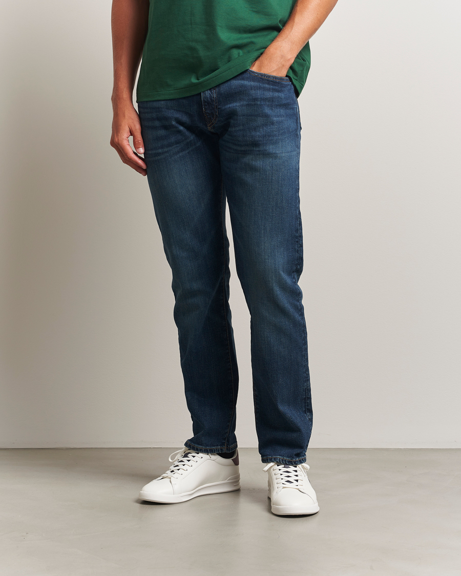 Polo Ralph Lauren Hampton Rockford Stretch Straight Jeans Mid Blue
