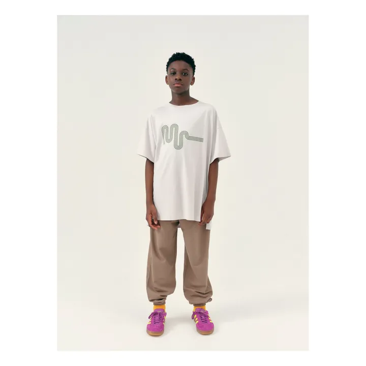 Main Story T-shirt Oversize Logo | Lilas